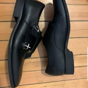 Calvin klein mens 10 1/2 black dress shoes